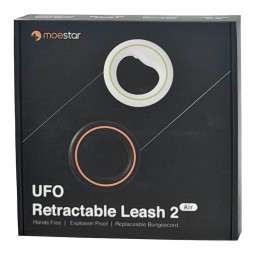 Поводок для собак Xiaomi Moemster Ufo Pet Leash 2 Air белый - оранжевый