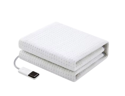 Простыня с двухзонным нагревом Mijia Smart Electric Bedsheet (MJDRT018H) белая