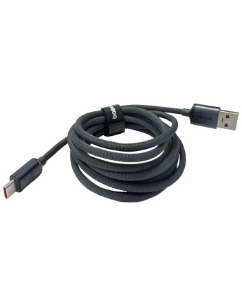  Usb Кабель-зарядка TYPE-C Baseus Crystal Shine 100W 2м (CAJY000501) чёрный