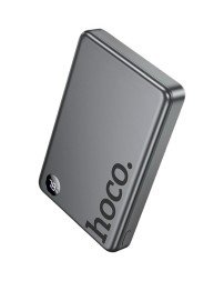 Powerbank с беспроводной зарядкой MagSafe Hoco Q34 10000mAh 1USB-C 20W серебристый