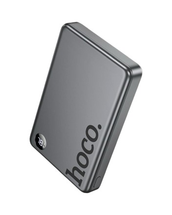  Powerbank с беспроводной зарядкой MagSafe Hoco Q34 10000mAh 1USB-C 20W серебристый