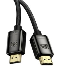 Baseus High Definition Series HDMI 8K to HDMI 8K Adapter Cable 2m Black