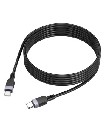  Usb Кабель-зарядка Type-C на Type-C Hoco X109 3A 60W 3м силиконовый черный