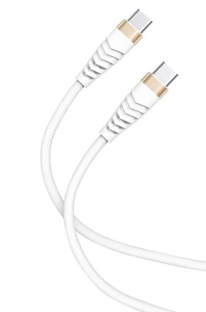  Usb Кабель-зарядка Type-C на Type-C EOFE CC51 65W 1м белый