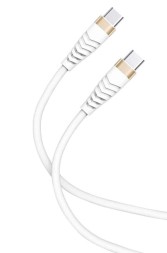 Usb Кабель-зарядка Type-C на Type-C EOFE CC51 65W 1м белый