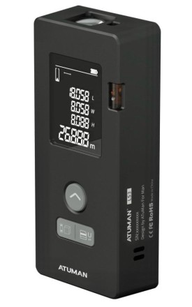  Дальномер лазерный Laser Range Finder 80м LS3 черный