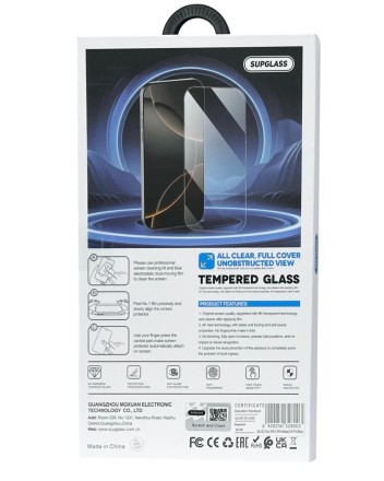  Защитное стекло для i-Phone 17 Pro Max/16 Pro Max Supglass SG-02 3D прозрачное