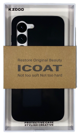  Накладка для Samsung Galaxy S23 K-Doo iCoat силикон черная