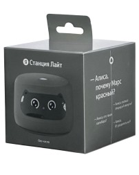 Умная колонка Яндекс Станция Лайт 2 серая