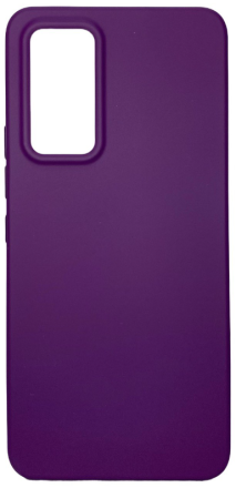  Накладка для Xiaomi Mi 12 Lite Silicone cover без логотипа фиолетовая