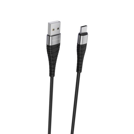  Usb Кабель-зарядка Type-C Borofone BX32 Munificent 3A 1м черный