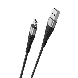 Usb Кабель-зарядка Type-C Borofone BX32 Munificent 3A 1м черный