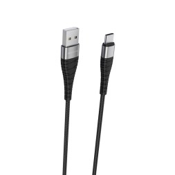 Usb Кабель-зарядка Type-C Borofone BX32 Munificent 3A 1м черный