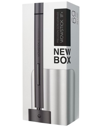  Отвертка электрическая умная Wowstick Screwdriver 1F+ 69 in 1 Kit чёрная