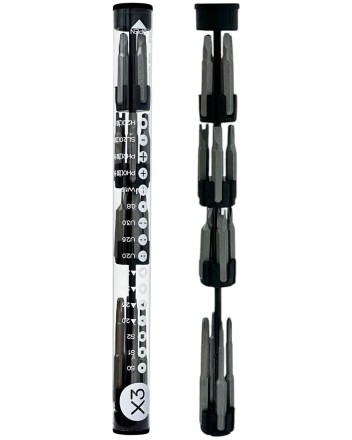  Отвертка электрическая умная Wowstick Screwdriver 1F+ 69 in 1 Kit чёрная