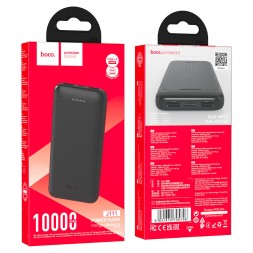 Powerbank Hoco J111 10000mAh 2USB черный