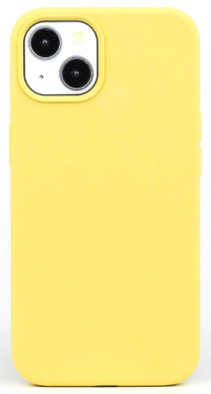  Чехол-накладка i-Phone 13 Silicone icase №51 бледно-желтая