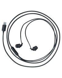 Наушники с микрофоном Remax wired sleep earphones RM-518i Lightning чёрные