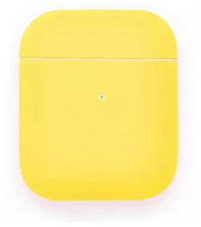 Силиконовый чехол для AirPods желтый