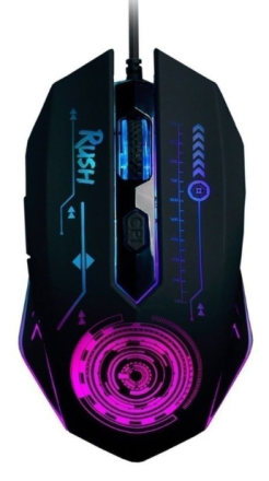  Мышь игровая проводная Smartbuy Mission (SBM-727G-K) черная