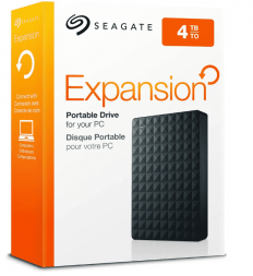 Внешний жесткий диск 4TB Seagate Expansion Portable (STKM4000400) черный