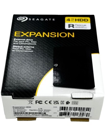  Внешний жесткий диск 4TB Seagate Expansion Portable (STKM4000400) черный