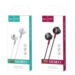 Стереонаушники Hoco M57 Sky sound с микрофоном 1.2м белые