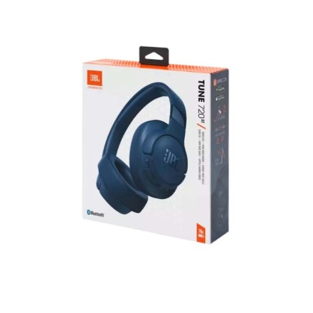  Стереонаушники Bluetooth Полноразмерные JBL T720BT5.0/450mah/40ч синие