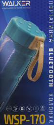 Bluetooth колонка Walker WSP-170 BT5.0/10Вт/2400mAh/4ч голубая