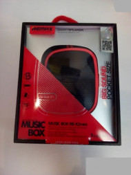 Bluetooth-колонка Remax RM-X2 Mini BT3.0/500mAh/4ч/5Вт/MicroSD/AUX красная