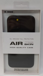 Накладка для i-Phone 12 Pro 6.1&quot; K-Doo Air Skin силикон черная