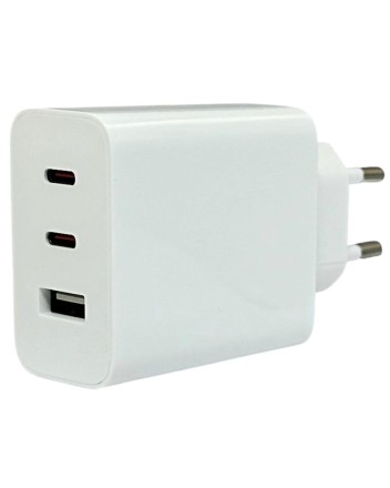  Сетевое зарядное устройство Xiaomi MI GaN 1USB/2C 67W с проводом TC-TC (A07ZMEU) в упаковке белое