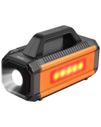 Пусковое устройство/насос/фонарик для авто Hoco QS4 10000mAh/800A черное