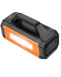 Пусковое устройство/насос/фонарик для авто Hoco QS4 10000mAh/800A черное