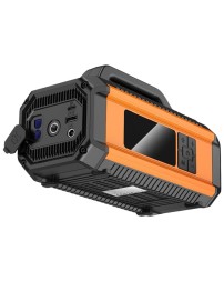 Пусковое устройство/насос/фонарик для авто Hoco QS4 10000mAh/800A черное