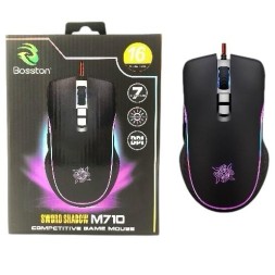 Мышь проводная игровая Bosston M710 черная
