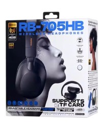 Стереонаушники Bluetooth полноразмерные Remax RB-705HB BT5.4 бежевые