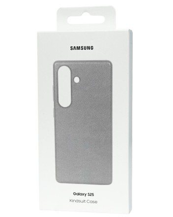  Накладка для Samsung Galaxy S25 MagSafe Kindsuit Case кожанный серый