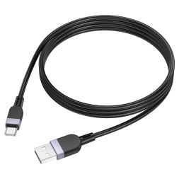 Usb Кабель-зарядка Type-C Hoco X109 3A 1м силиконовый черный