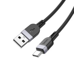Usb Кабель-зарядка Type-C Hoco X109 3A 1м силиконовый черный