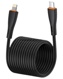 Usb Кабель-зарядка Type-C на Lightning EOFE CL21 3A 1м черный