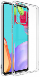 Чехол-накладка силикон 1.0мм Samsung Galaxy A72 прозрачный