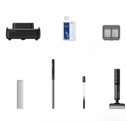 Беспроводной моющий пылесос Dreame H15 Pro черный RU