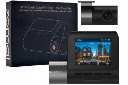 Видеорегистратор Xiaomi 70mai Dash Cam Pro Plus+ Rear Cam Set (A500S-1) чёрный