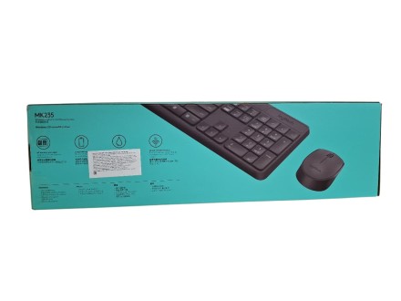  Комплект клавиатура+мышь Logitech MK235 черный