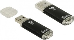 USB флеш накопитель Smartbuy 16GB V-Cut Black (SB16GBVC-K)