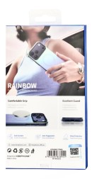 Накладка для i-Phone 17 Pro max Keephone Rainbow MagSnap синий