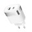  Сетевое зар. устр. Hoco C58A 1USB+1C QC3.0 3A белое