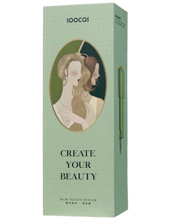  Стайлер Soocas Hair Fluffy Styler HS01 зеленый