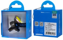 Держатель в автомобиль в воздуховод Hoco CA3 магнитный желтый